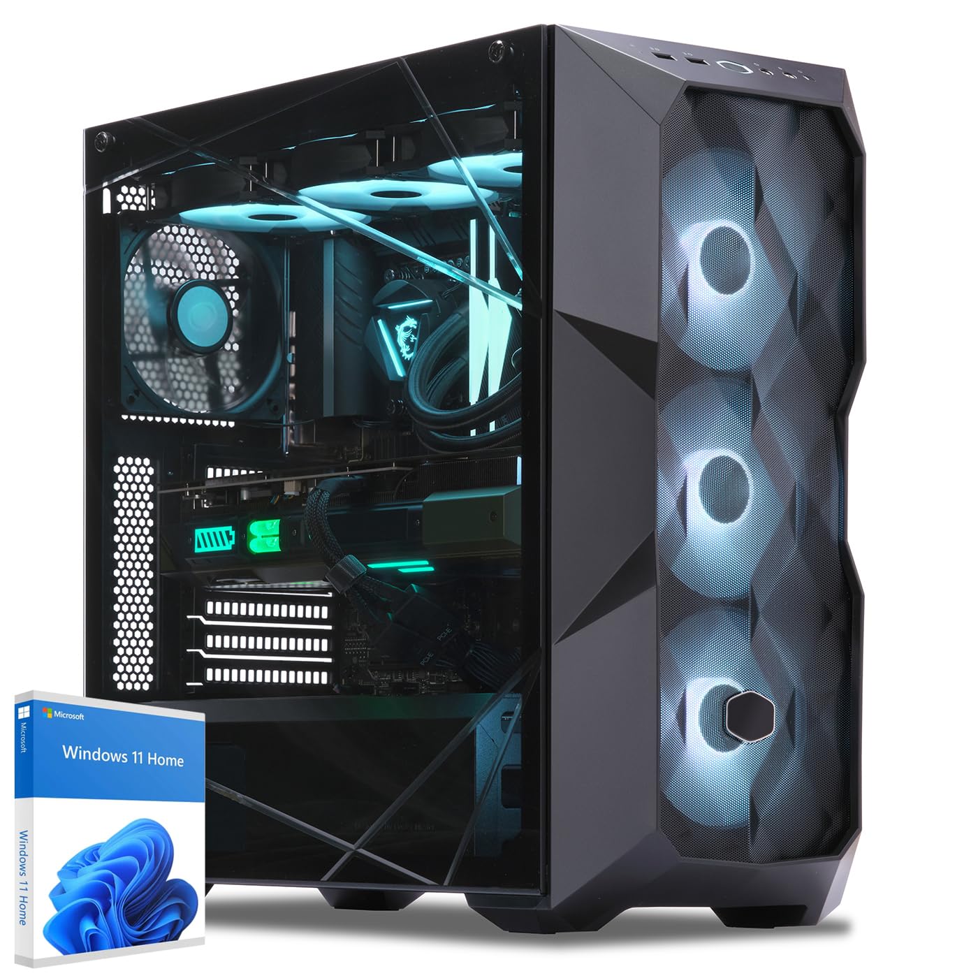 Sedatech Pro Gaming PC Wasserkühlung ATX Premium • i9-14900KF • RTX4090 • 128GB DDR5 • 4TB SSD M.2 • Windows 11