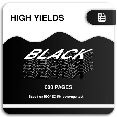 Inkwood 540XL Schwarz Kompatibel für Canon Druckerpatronen 540, Canon PG 540 XL für TS5150 Druckerpatronen, für Canon Pixma TS5151, MG3650, MG3650s, MG4250, MG3600, MX475, MX535 Patronen