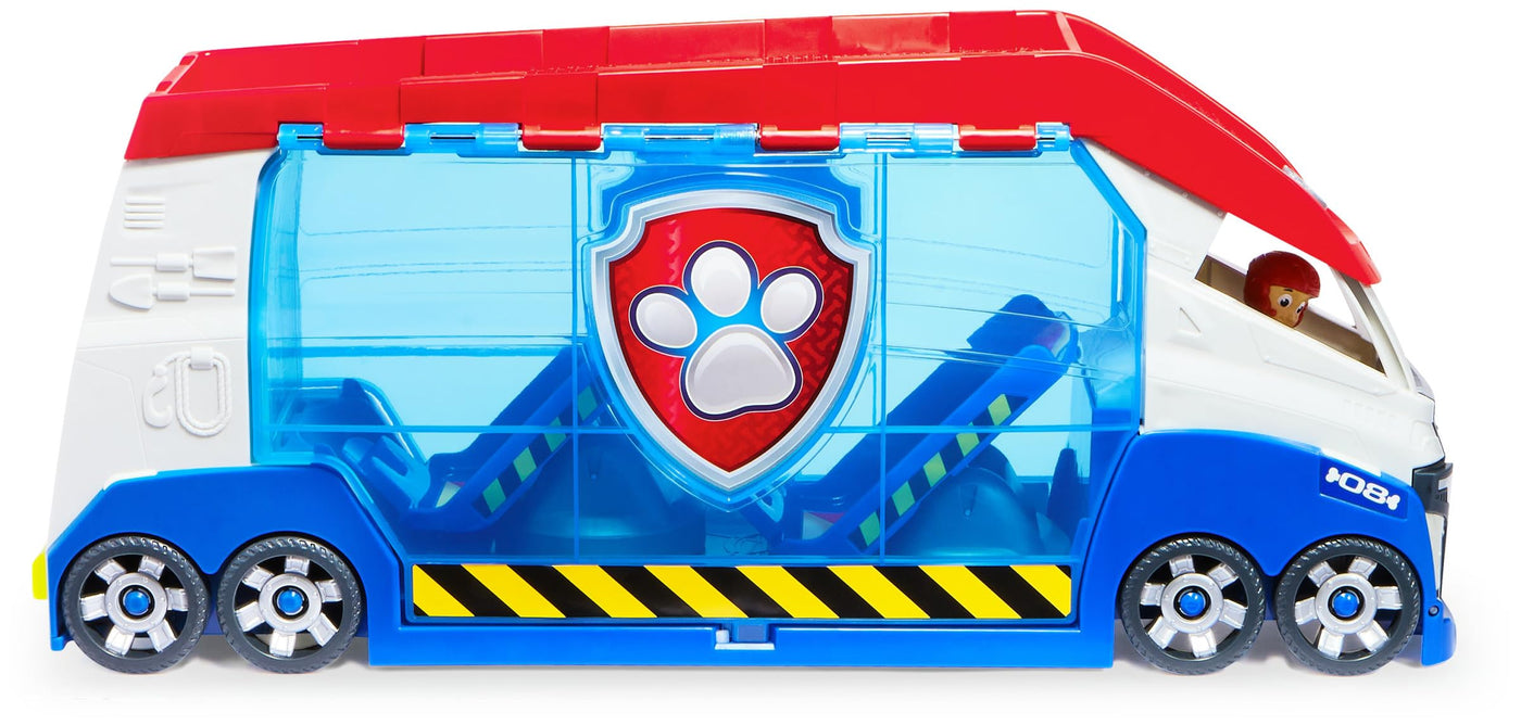 PAW PATROL – Launch'n Rescue PAW Patroller Teamfahrzeug mit neuen Funktionen, inkl. Ryder-Figur und 1 Basis-Fahrzeug, Spielzeug geeignet für Kinder ab 3 Jahren