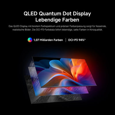 Xiaomi F Pro, 75 Zoll (190 cm), 4K UHD QLED, Smart TV, Fire TV, Triple Tuner DVB-C/S/S2/T/T2, HDR10+, Game Boost mode 120Hz, MEMC, Sprachsteuerung mit Alexa, 2GB+32GB, Kompatibel mit Apple AirPlay