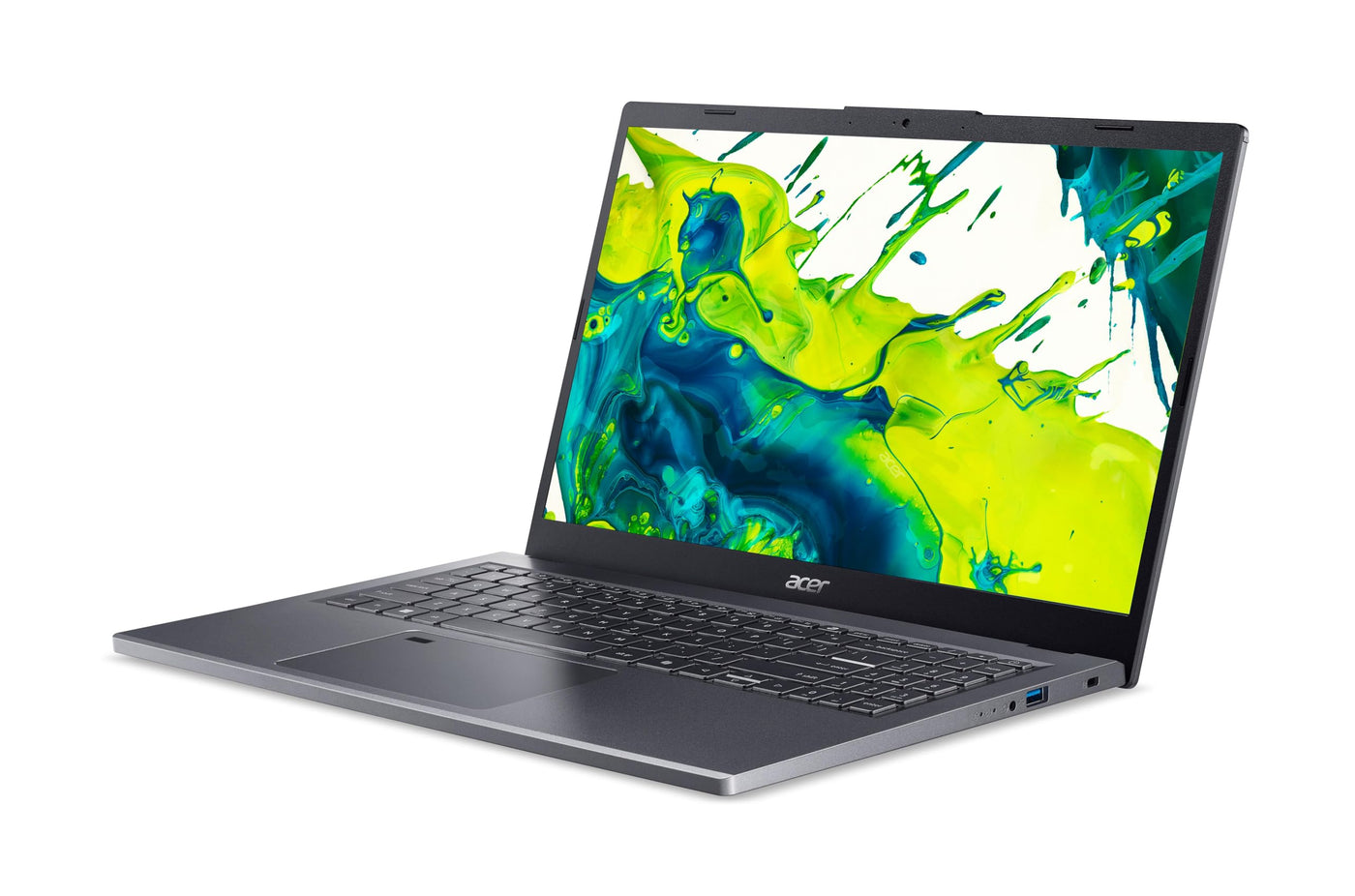 acer Aspire 15 (A15-51M-95T2) Laptop, 15,6" FHD IPS Display, Intel Core i9-13900H, 32 GB RAM, 1 TB SSD, Intel Iris Xe Grafik, Windows 11, QWERTZ Tastatur, grau