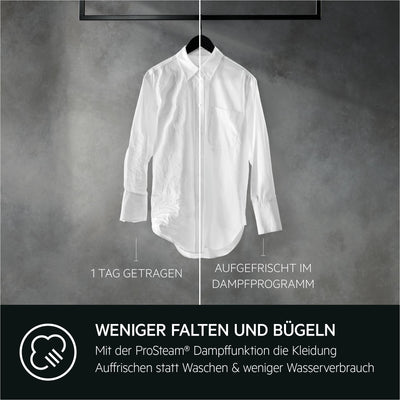 AEG LTR7A71370 Waschmaschine Toplader / Serie 7000 mit ProSteam / ProSteam - Auffrischfunktion / 7,0 kg / Leise / Mengenautomatik / Nachlegefunktion / Wasserstopp / 1300 U/min