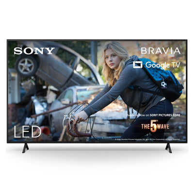 Sony BRAVIA, KD-55X75WL, 55 Zoll Fernseher, LED, 4K HDR, Google TV, Smart TV, Works with Alexa, BRAVIA CORE, HDMI 2.1, Gaming-Menü mit ALLM