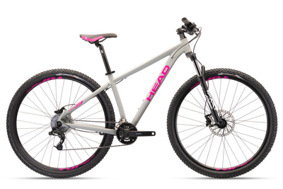 HEAD Damen Granger Joy Mountainbike, Matt Grey/Pink, 42