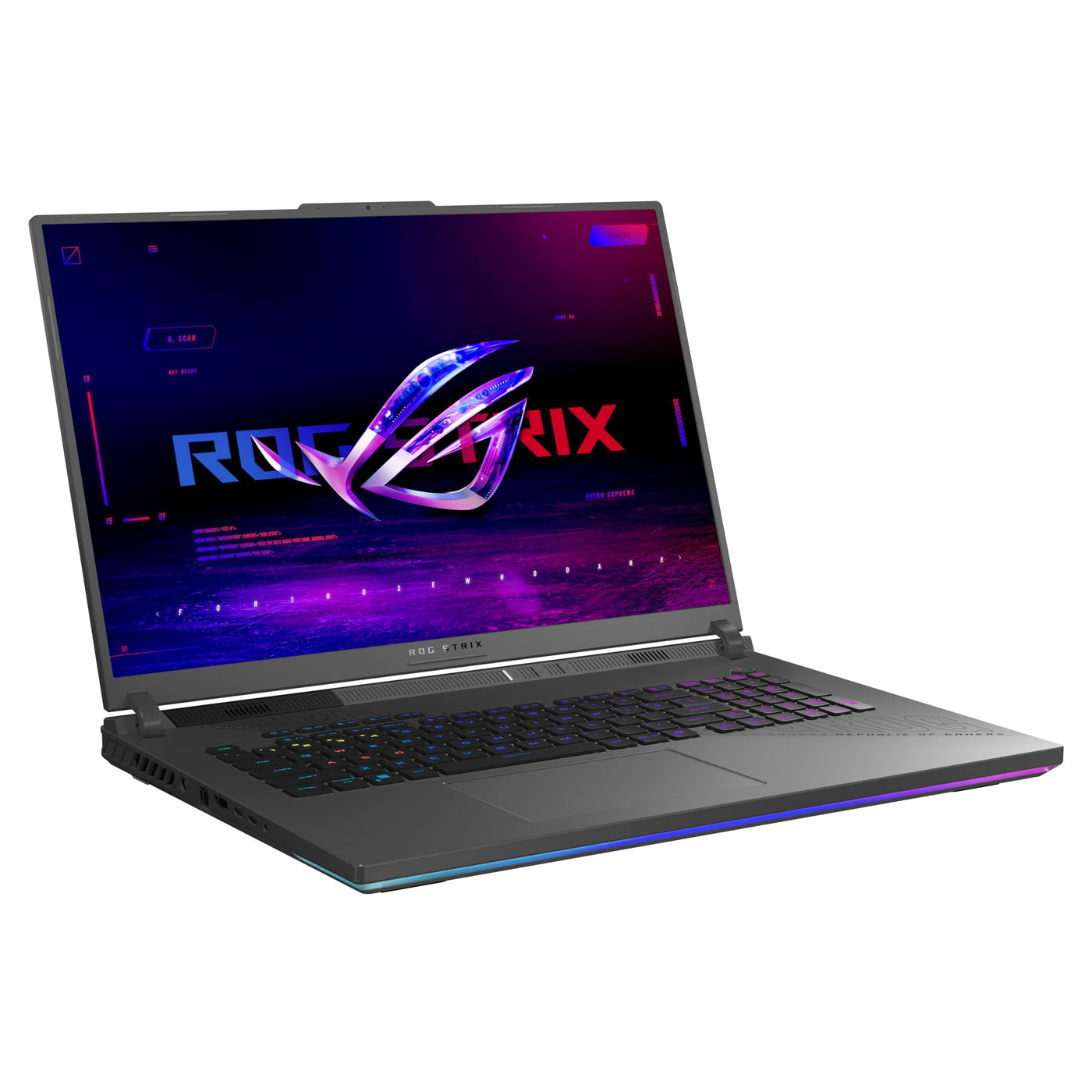 ASUS ROG Strix G18 G814FP Laptop | 18" 2,5K 240Hz/3ms 16:10 IPS Display | AMD Ryzen 9 9955HX | 32GB RAM | 1TB SSD | NVIDIA RTX 5070 | Win11 Home | QWERTZ | Eclipse Gray | 3Monate GamePass