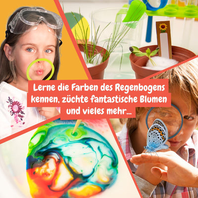 Science4you Mein erstes Experimentierkasten - Spiel mit 26 Experimente für Kinder ab 4 - Lernspielzeug mit Chemiebaukasten für Kinder, Spielzeug und Geschenke für Junge und Mädchen ab 4 5 6 7+ Jahre