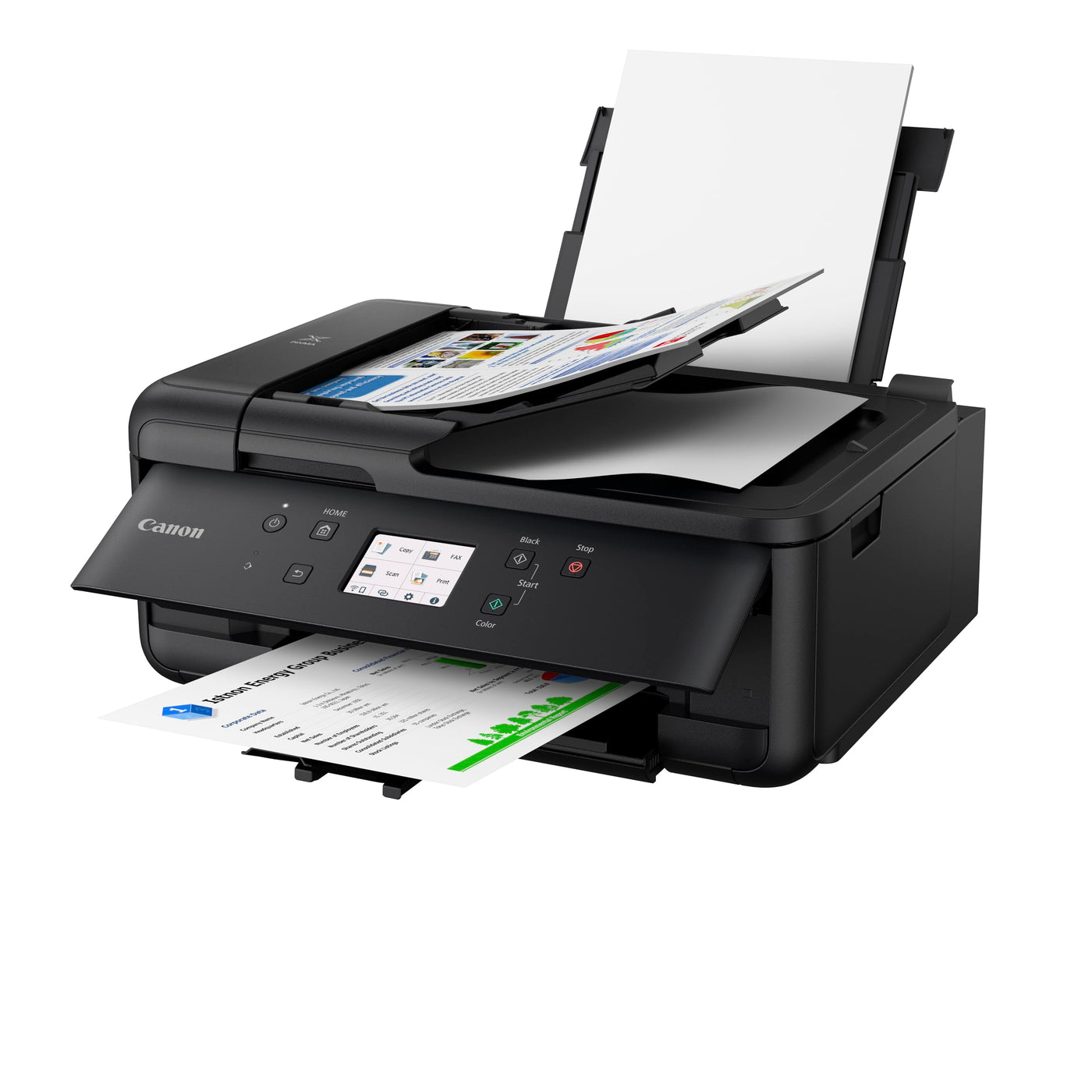 Canon PIXMA TR7650 Tintenstrahl A4 4800 x 1200 DPI WLAN (PIXMA TR7650 4IN1 MFP WITH WIFI - AND ADF 4800X1200 DPI)