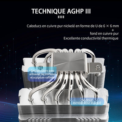 Thermalright Peerless Assassin 120 SE CPU Luftkühler, 6 Heat Pipes, Dual 120mm PWM Lüfter,Aluminium Kühlkörper Abdeckung,AGHP Technologie, für AMD AM4 AM5/Intel 1700/1150/1151/1200