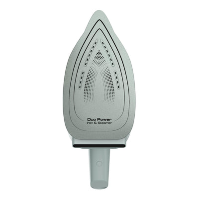 Tefal Duo Power 2-in-1 Bügeleisen und Dampfglätter, 1700 W, 25 g/Min. Dampfmenge, 100 g/Min. extra Dampfstoß, leichtes Handteil, 30 Sek. Aufheizzeit, Eukalyptus/Schwarz, JF4031E0
