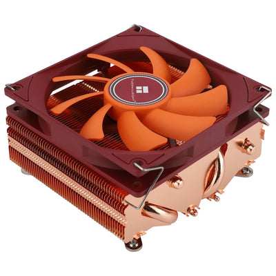 Thermalright AXP90 X53 Full Low Profile ITX CPU Kühler, mit 92mm Slim PWM Lüfter für 2700RPM High Speed ITX CPU Lüfter, reine Kupferversion, für Intel LGA1150/1151/1200/1700/AMD AM4/AM5