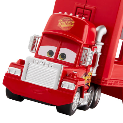 Mattel Disney Pixar Cars - Mini Racer Transporter Sortiment mit Mini Fahrzeug, Spielzeug ab 4+ Jahren GNW34