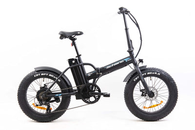 F.lli Schiano E-Boss, E Bike Klappbar 20 Zoll, 36V 10.4Ah Abnehmbarer Akku, Motor 250W 40Nm, Klapprad Ebike für Herren/Damen, Schwarz
