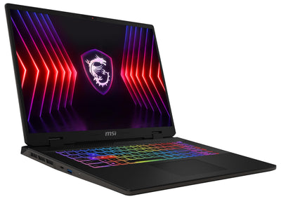 MSI Sword 17 HX, Gaming Laptop, 43,2 cm (17,0") QHD+, Intel Core i7 Prozessor 14700HX, 16 GB DDR5 RAM, 1 TB SSD, NVIDIA® GeForce RTX™ 4070, Windows 11 Home, QWERTZ Tastatur, Schwarz, B14VGKG-037