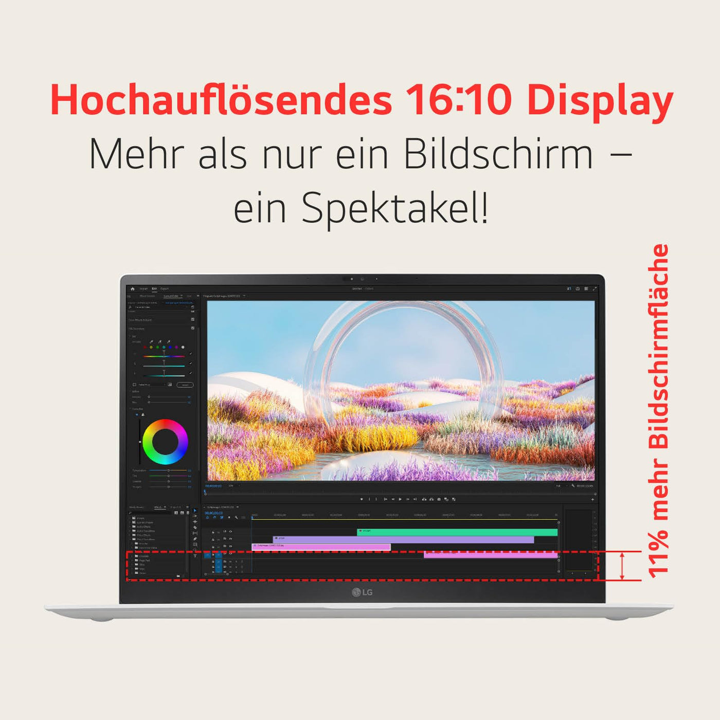 2024 LG gram Pro 16 Zoll Notebook - 1199g Intel Core Ultra7 Laptop (32GB RAM, 2TB Dual SSD, 24,5h Akkulaufzeit, IPS Panel Anti-Glare Display, Win 11 Pro) - Schwarz