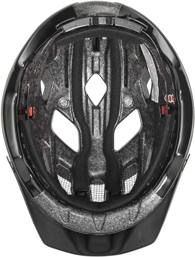 uvex active - sicherer Allround-Helm für Damen und Herren - individuelle Größenanpassung - erweiterbar mit LED-Licht - white black - 56-60 cm