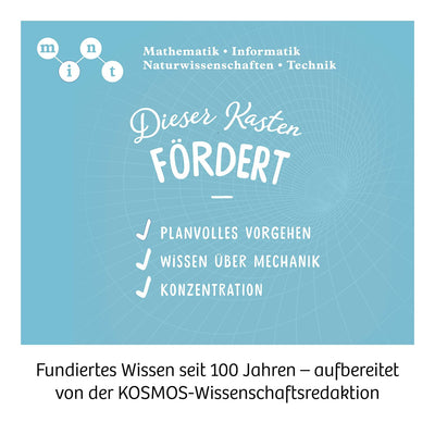 KOSMOS 621223 Flip-Monster, Dynamik-Bot, Roboter Bausatz mit innovativem Überschlagsantrieb, Spielzeug Roboter für Kinder ab 8 Jahre, Technik Bausatz, Experimentierkasten Technik