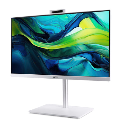 Aspire C24-A All In One PC - 23 Zoll Full HD 120 Hz IPS Display, Intel Core i5-1334U (Bis zu 4,6 GHz), 16 GB DDR4 RAM, 512 GB M.2 PCIe NVMe SSD, Onboard Grafik, Windows 11 Home, Weiß