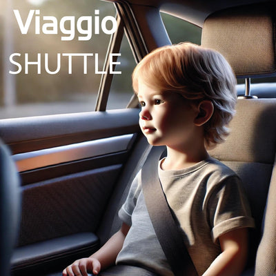 Peg Perego Viaggio Shuttle Autositz, Auto-Sitzerhöhung mit ISOFIX für Kinder von 125 bis 150 cm (6-12 Jahre), 22-36 kg, Crystal Black