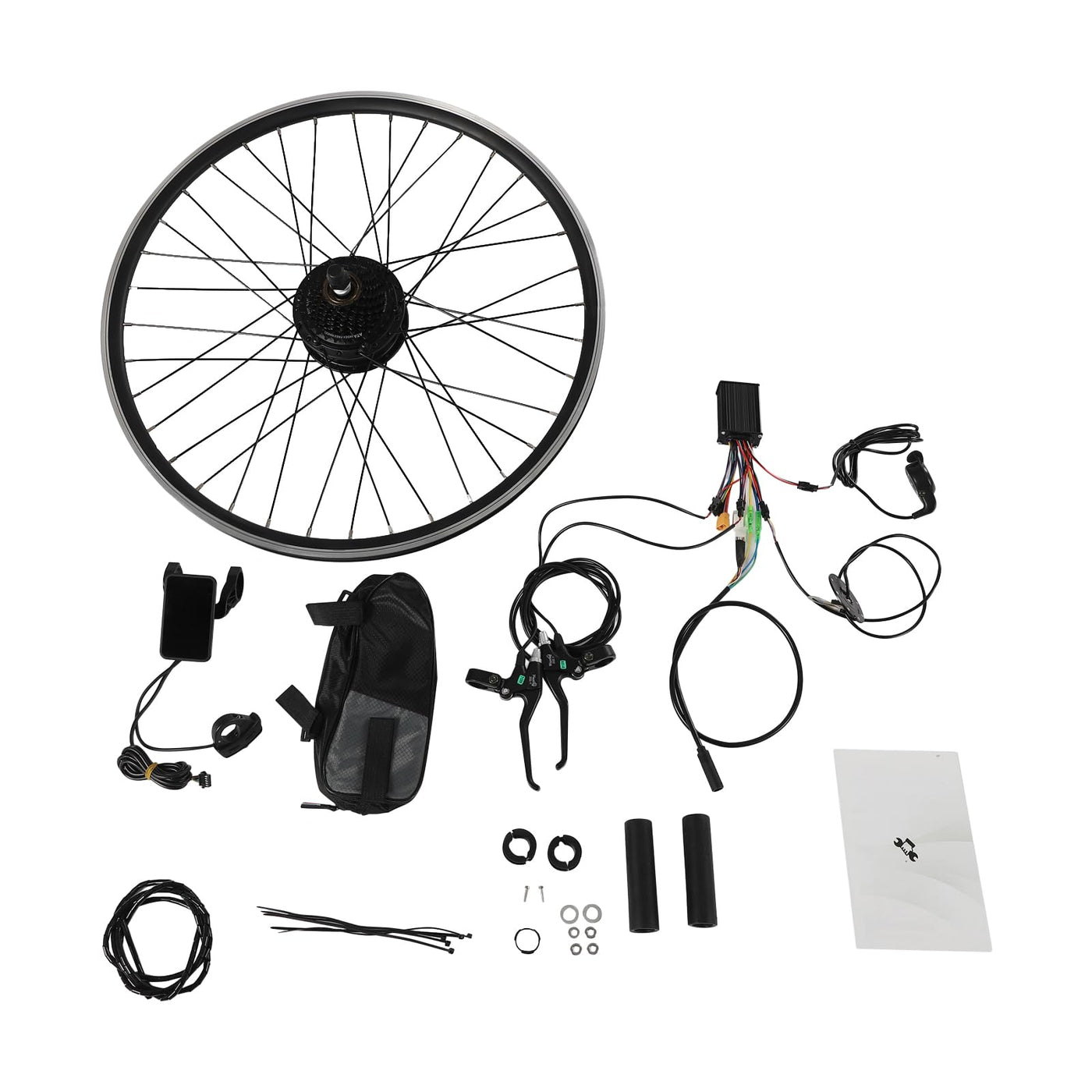 Chynalys 28''/29''/700C E-Bike Umbausatz, 250W Brushless Gearless E-Bike Umbausatz - Hinterrad, 36V E-Bike Conversion Kit ElektroFahrrad Kit Hinterrad Elektrofahrrad Motor Umbausatz Hub Motor