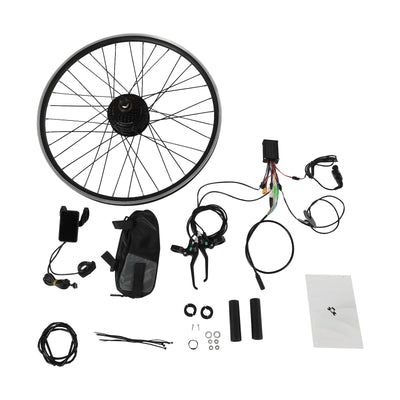 Chynalys 28''/29''/700C E-Bike Umbausatz, 250W Brushless Gearless E-Bike Umbausatz - Hinterrad, 36V E-Bike Conversion Kit ElektroFahrrad Kit Hinterrad Elektrofahrrad Motor Umbausatz Hub Motor