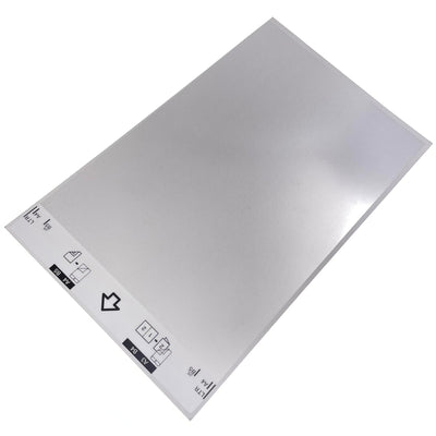 OKLILI CS-A3001 Trägerblätter CS-A3301, kompatibel mit Brother A4 Scanner, Scan A3 B4, gefaltet, zerrissen, zerbrechlich, fadenschein, zerknittert, Papierschneider, Quittung, 5 Stück