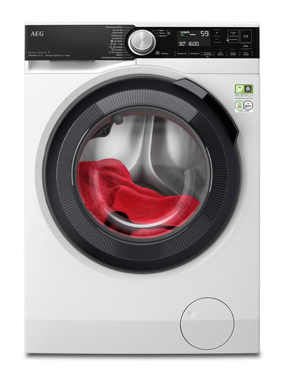 AEG LR8E80690 / WiFi / UniversalDose Schublade / 9.0 kg / Leise / Nachlegefunktion / Kindersicherung / Wasserstopp / 1600 U/min