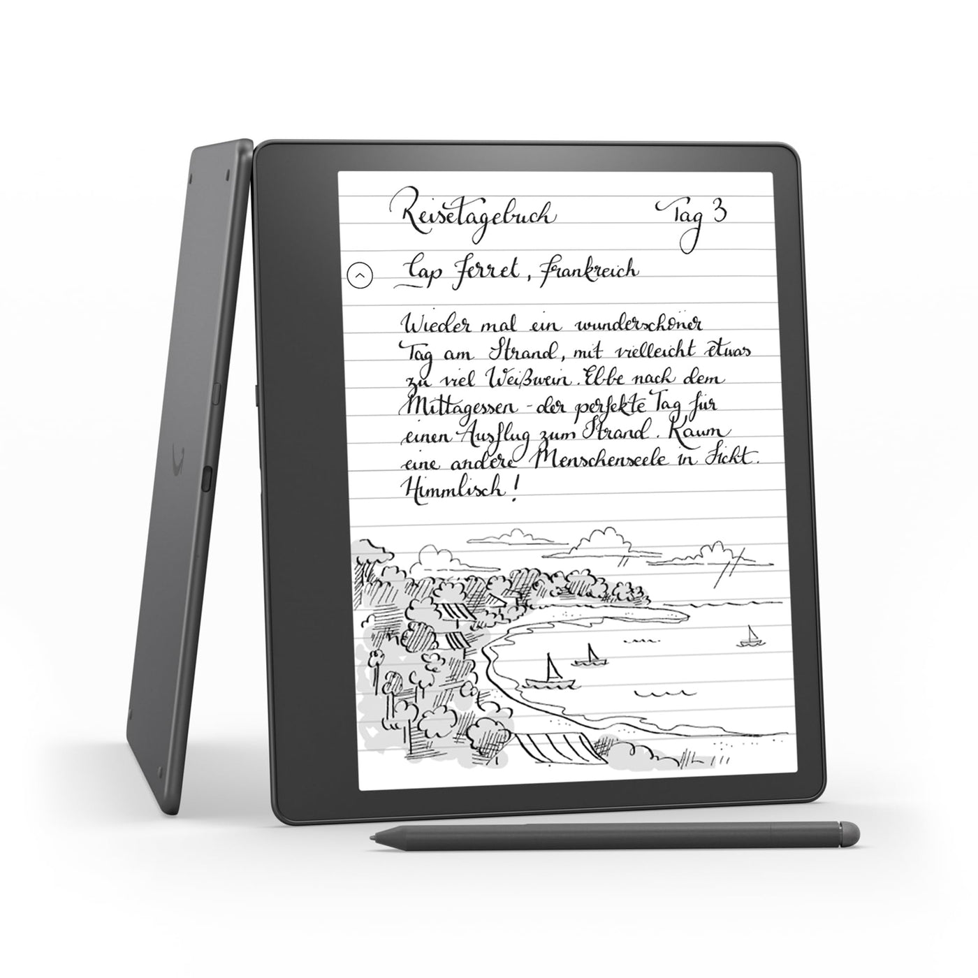 Kindle Scribe (16 GB) – der erste Kindle, der auch ein digitales Notizbuch ist – mit Paperwhite-Bildschirm (10,2 Zoll, 300 ppi) und Premium-Eingabestift + Kindle Unlimited