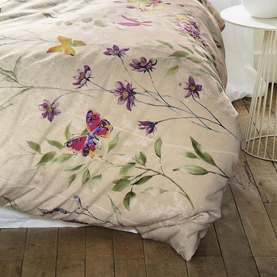 Irisette Mako-Satin Bettwäsche Glamour Ludvika Multi 1 Bettbezug 155 x 220 cm + 1 Kissenbezug 80 x 80 cm