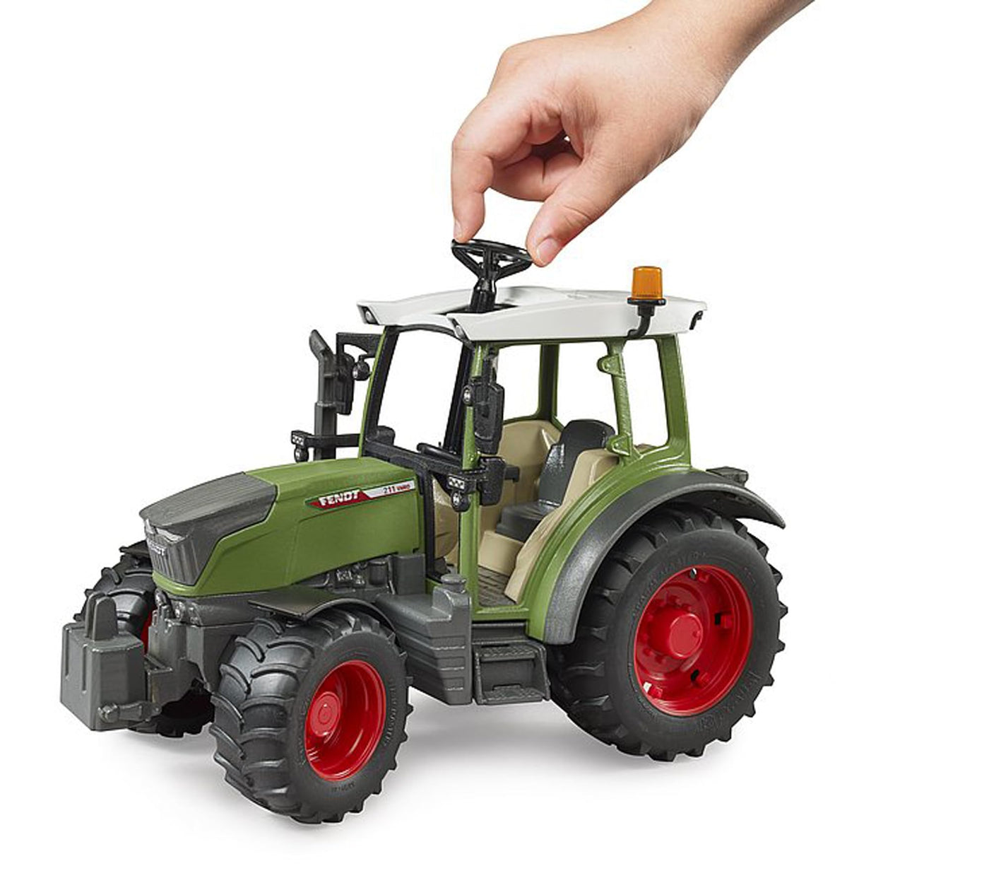 bruder 02180 - Traktor Fendt Vario 211 - 1:16 Fahrzeuge, Landwirtschaft, Bulldog, Trecker, Spielzeug ab 3 Jahre