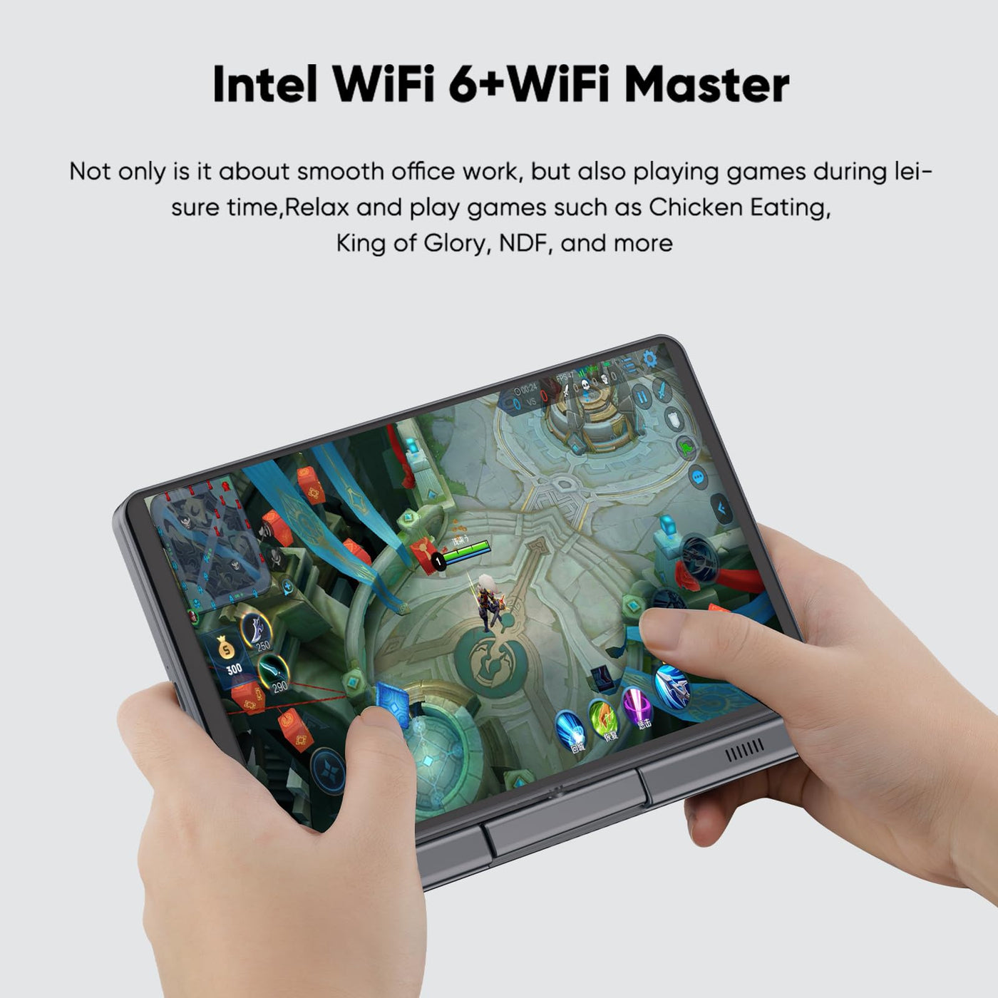 AdvanElink 8 Zoll Mini Laptop InteI N100, 12GB DDR5 1TB SSD, tragbarer Handheld-PC Win11 Pro, Touchscreen mit Stylus-Stift, WiFi6/Kamera/PD-Ladung