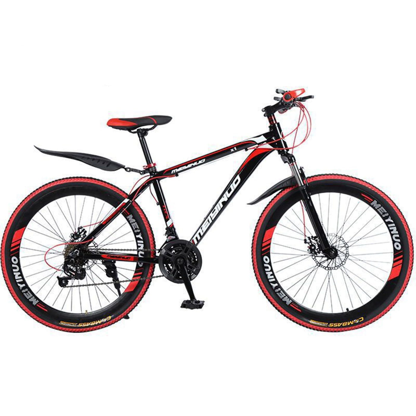 Wmmner Mountainbike 26 Zoll Aluminiumlegierung Scheibenbremse Fahrrad Herren Und Damen Erwachsenen-Speed-Fahrrad Leichtes Studentenfahrrad/B/27-Gang