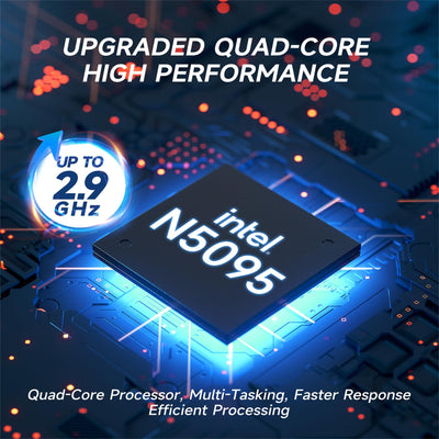 IJKKJI 17 Zoll Laptop, 8 GB RAM 256 GB SSD Laptop mit Celeron Quad Core N5095 (bis zu 2,9 GHz), deutsche Tastatur, IPS FHD-Display, Webcam, Dual-WLAN, Bluetooth 4.2, HDMI, USB 3.0, Typ-C