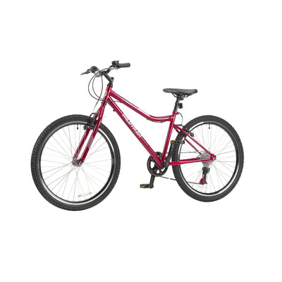 Wildtrak - Stahlfahrrad, Erwachsene, 26 Zoll, 18-Gang - Burgund, Burgundy