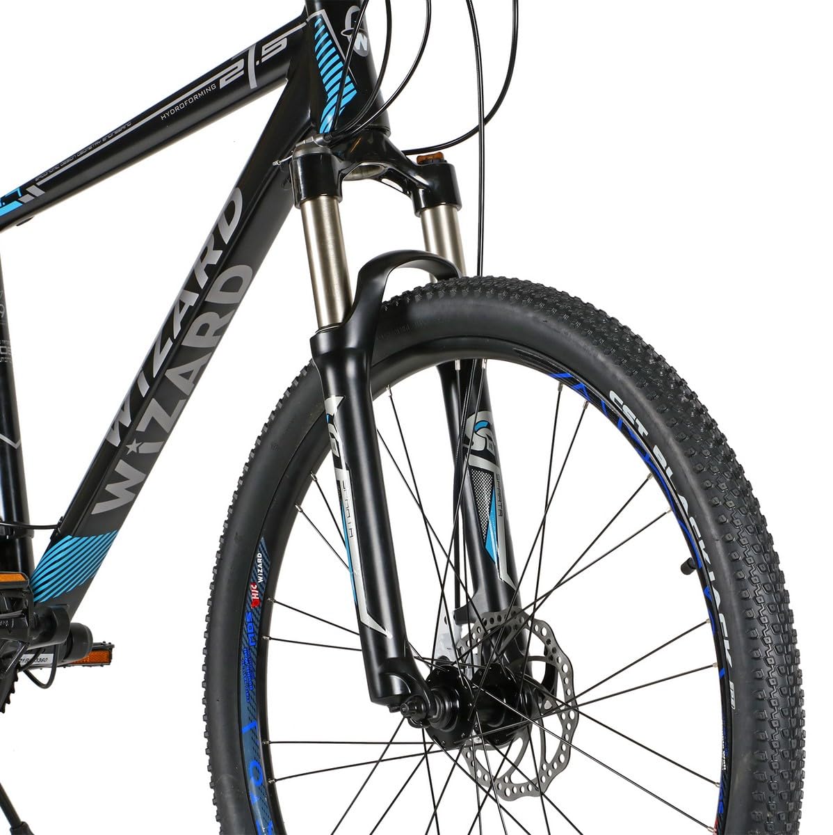 Wizard X-Country 3.7 Fahrrad Erwachsener Männlich Mountainbike Deore 30 Gang MTB CC Cross |27.5 Zoll Blau (Rahmengröße: 54cm/21Zoll)
