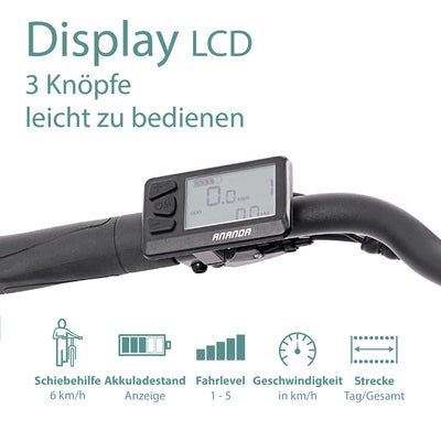 TRETWERK 28 Zoll E-Bike Damen Fahrrad Pedelec - Cloud Pro - Citybike Damenfahrrad mit Fahrradkorb und 7 Gang Nabenschaltung - 250W, 36V grau