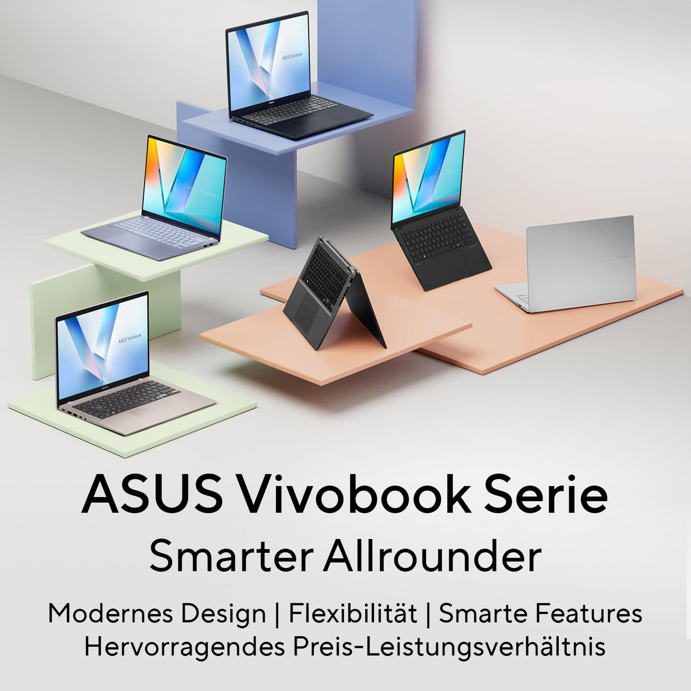 ASUS Vivobook S 15 S5507QA Laptop | Copilot+ PC | 15,6" 2,8K WQHD+ 16:9 OLED Display | Snapdragon X Elite X1E-78-100 | 16GB RAM | 1TB SSD | QC Adreno GPU | Win11 Home | QWERTZ | Cool Silver