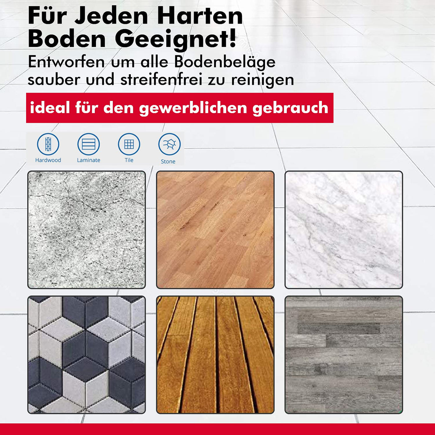 Thometzki Wischmopp-Bezug (2X, 40cm) - Bodenwischer-Wischbezug zur Echtholz Trocken- & Nass-Bodenpflege - Bodenwischer-Bezug für Parkett-Dielen, Laminat & Fliesen - Hochwertiger Wischer-Bezug Beige