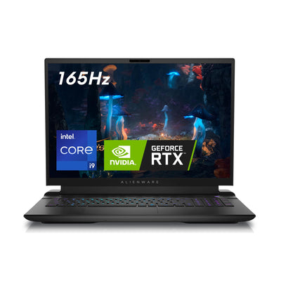 Alienware m18 R2 Gaming Laptop - 18" QHD+ 165Hz, Intel Core i9-14900HX, 32GB RAM, 1TB SSD, NVIDIA GeForce RTX 4070, Windows 11 Home, German Backlit Keyboard - Dark Metallic Moon