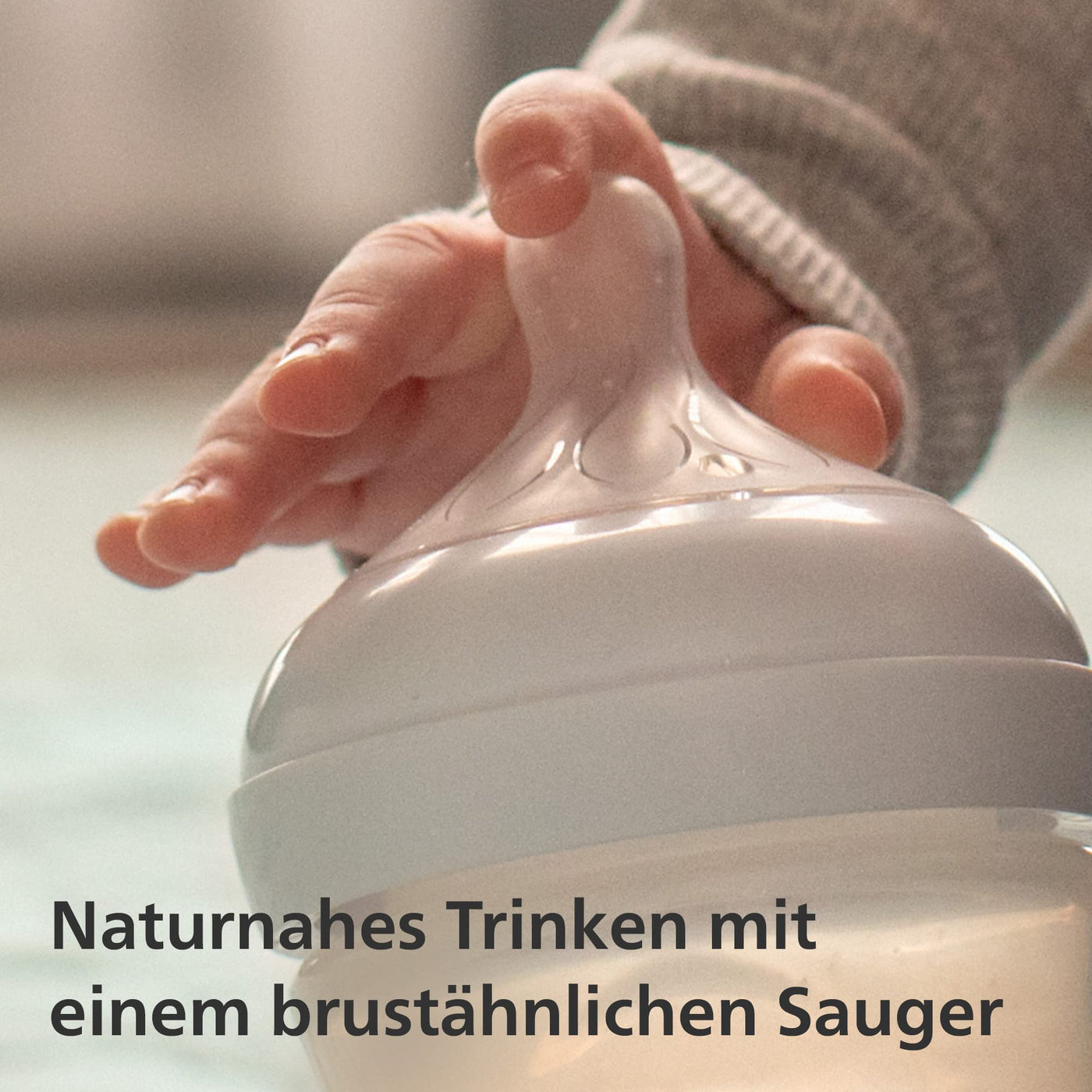 Philips Avent Natural Response Sauger – 2x Sauger für Babyflaschen mit Durchflussstärke 5, für Babys ab 6 Monaten, BPA-frei (Modell SCY965/02)