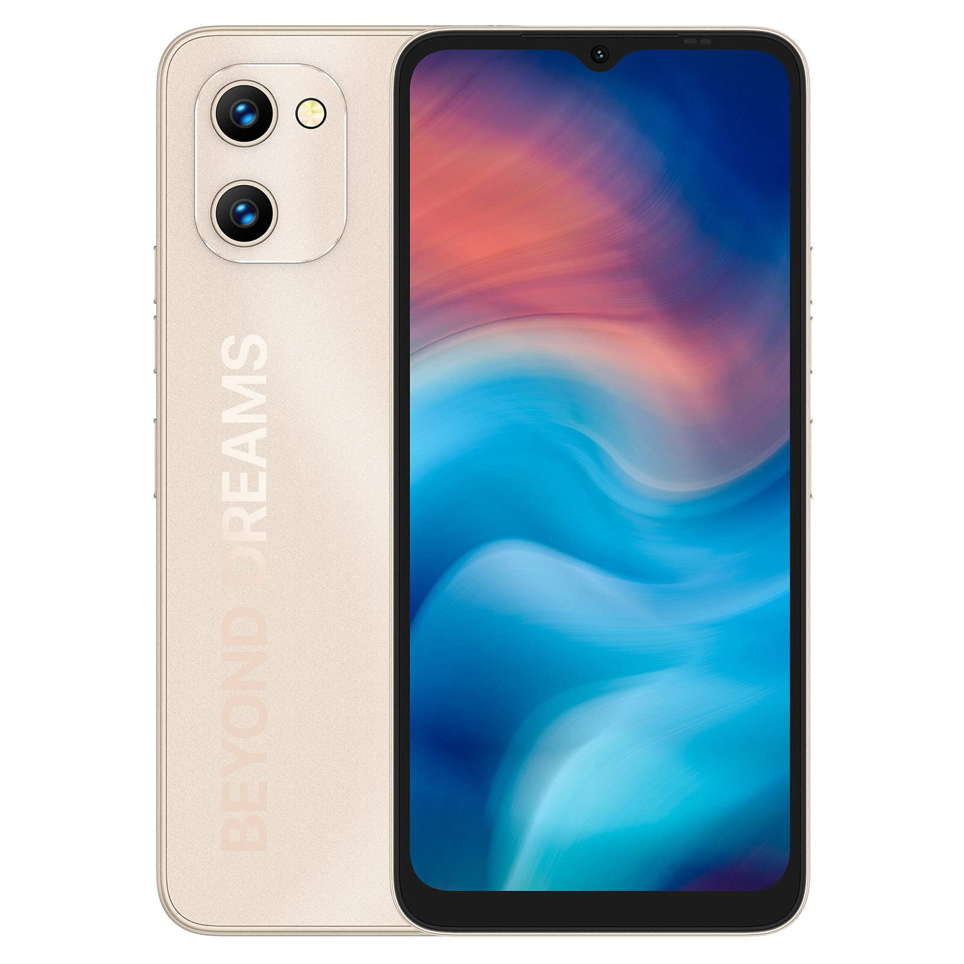 UMIDIGI G1 Smartphone Ohne Vertrag,Android12 Günstig Handy,6,52" HD+ Vollbild 32GB (Erweitern 256 GB),5150mAh Akku,Dual SIM 4G LTE Mobiltelefonen,13MP+5MP Handy zum Senioren Kinder Geschäft (Roségold)