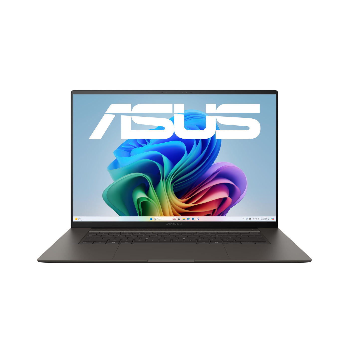 ASUS Zenbook S 16 UM5606WA Laptop | Copilot+ PC | 16" 2,8k WQXGA + OLED 16:10 Display | AMD Ryzen AI 9 365 | 24GB RAM | 1TB SSD | AMD Radeon 880M | Win11 Home | QWERTZ | Zumaia Gray