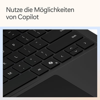 Microsoft Surface Laptop | Copilot+ PC | 15” Touchscreen | Snapdragon® X Elite (12 Kerne) | 16GB RAM | 512GB SSD | neuestes Modell, 7. Edition | Schwarz