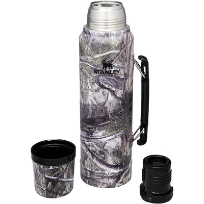Stanley Classic Legendary Thermosflasche 1L - Thermos Hält 24 Stunden Heiß oder Kalt - Edelstahl Thermoskanne - BPA-Frei - Spülmaschinenfest - Country DNA