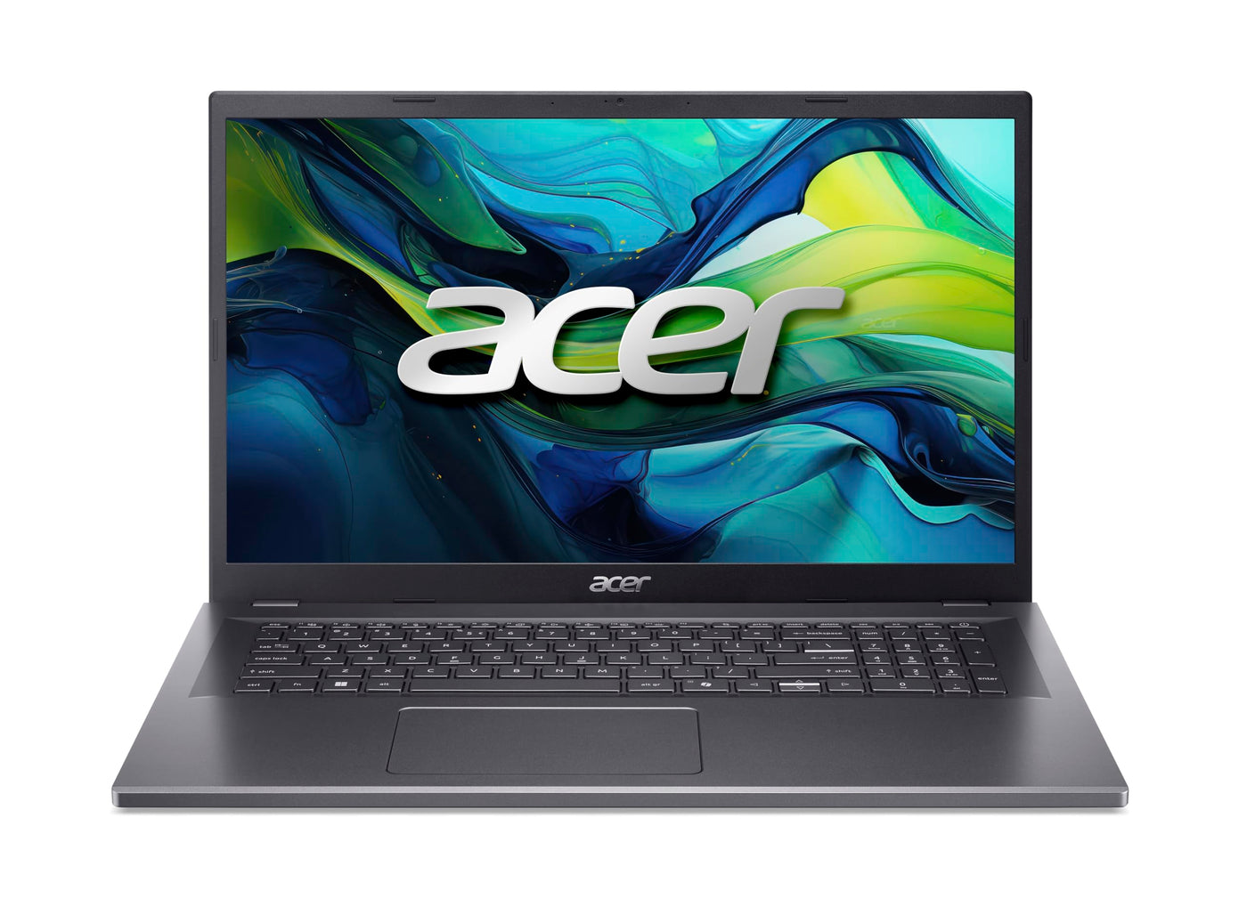 acer Aspire 17 (A17-51M-77Z7) Laptop, 17" FHD IPS Display, Intel Core i7-13620H, 16 GB RAM, 512 GB SSD, Intel UHD Graphics, Windows 11, QWERTZ Tastatur, grau