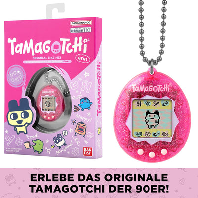 Bandai - Original Tamagotchi Color Collection Pink - Elektronisches virtuelles Haustier mit Farbdisplay - Interaktives Spielzeug - Rosa Tamagotchi - Spielzeug Kinder ab 8 Jahren - 46007