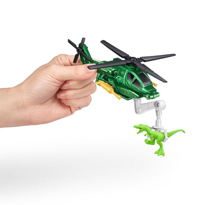 ROBO ALIVE Dino Escape Serie 1 von ZURU, batteriebetriebenes Roboterspielzeug mit Leuchteffekt, T-rex