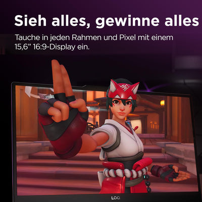 Lenovo LOQ Gaming Laptop | 15,6" Full HD 16:9 Display | 144Hz | AMD Ryzen 7 7435HS | 16GB RAM | 1TB SSD | NVIDIA GeForce RTX4060 TGP 105W | G-Sync |QWERTZ | grau | AI Chip LA1