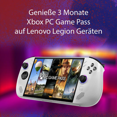 Lenovo Legion Go S Gaming Konsole | 8" WUXGA Display | AMD Ryzen Z2 Go | 32GB RAM | 1TB SSD | AMD Radeon Grafik | Win11 | weiß | inkl. 3 Monate Xbox Game Pass Ultimate