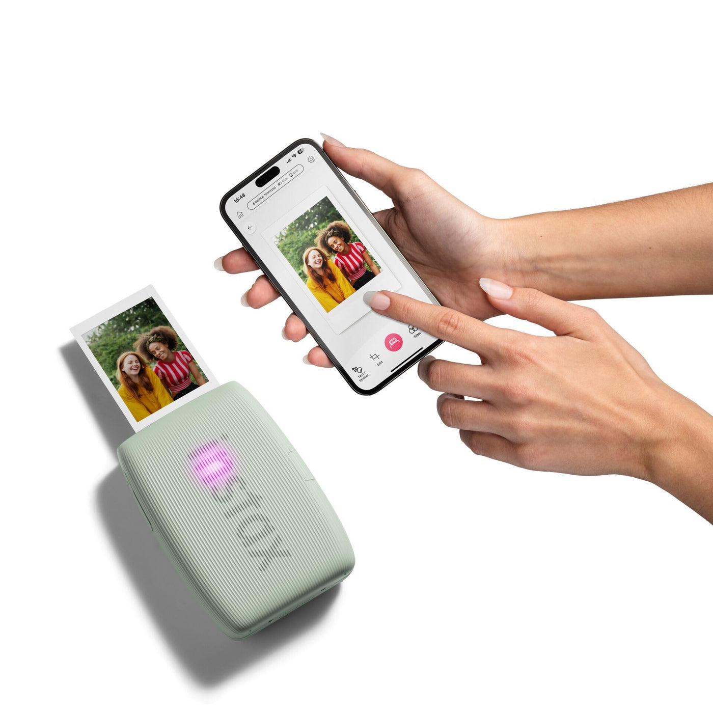 INSTAX mini Link 3 Smartphone Photo Printer, Sage Green