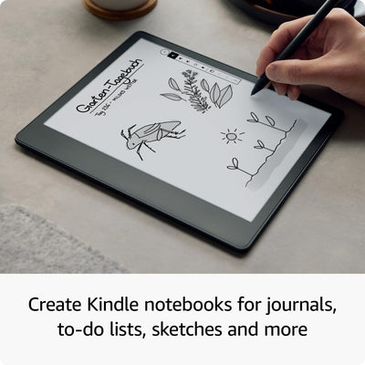 Kindle Scribe (16 GB) – der erste Kindle, der auch ein digitales Notizbuch ist – mit Paperwhite-Bildschirm (10,2 Zoll, 300 ppi) und Premium-Eingabestift + Kindle Unlimited
